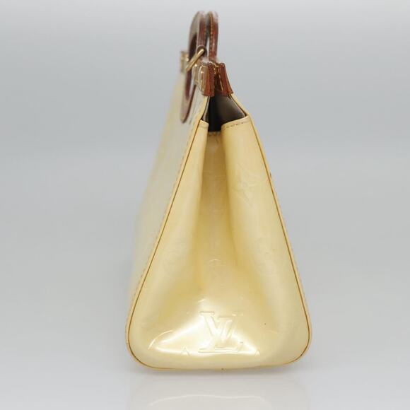 LOUIS VUITTON Monogram Vernis Roxbury Drive Hand Bag Perle M91374 - Picture 4 of 16
